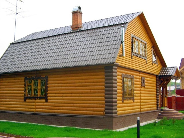 Дома из деревянного бруса